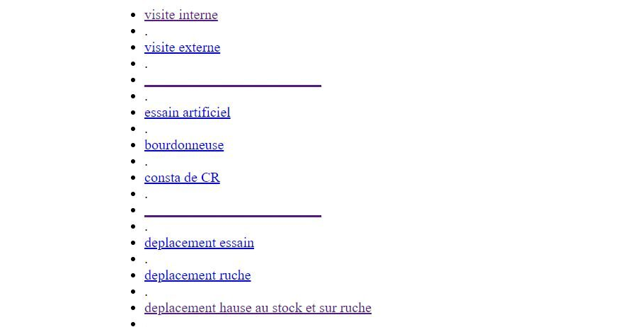 le Rucher et son serveur v0.6 beta1